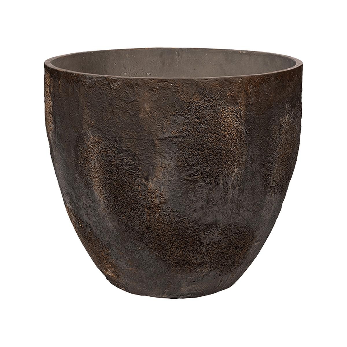Potterypots Oyster Jesslyn XS Imperial Brown Brun bronze 42x36cm 38L