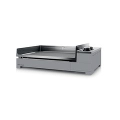 Forge Adour PREMIUM Grill a gaz plancha PREMIUM GAZ 60 chassis acier emaille gris Sans couleur 