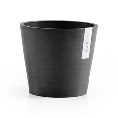   Pot Ecopots Amsterdam  40 Gris anthracite 40x35cm 28l