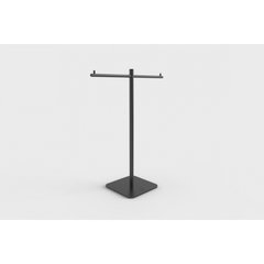 Maiori  Porte Lampe Table Top: Chandelier 01 Noir charbon 15,6x35x45cm