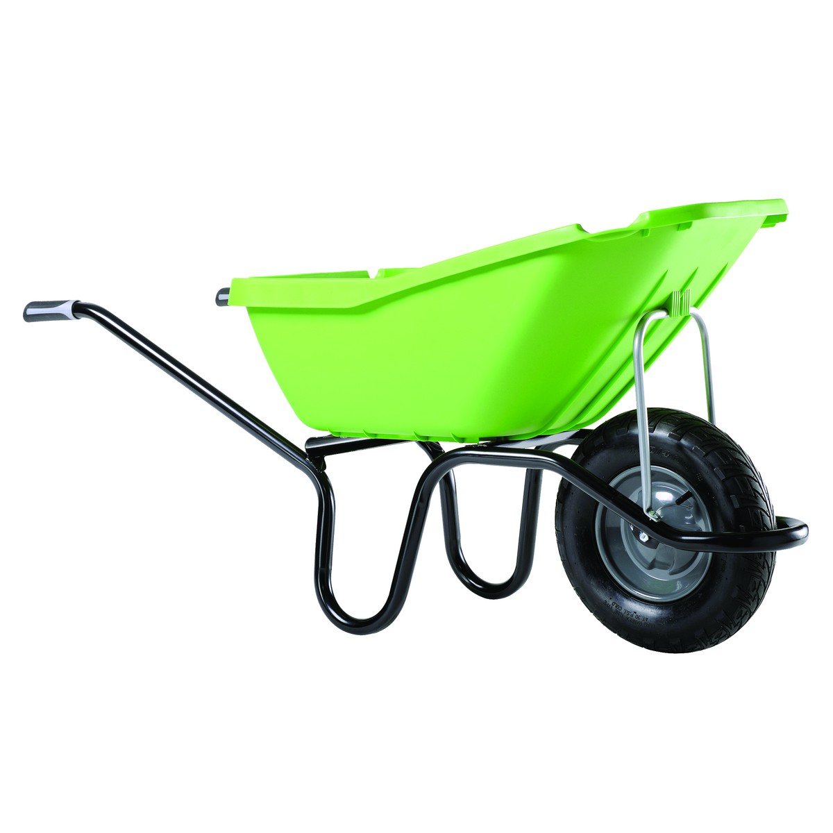   Brouette BPICK UP 110 VERTE ROUE GONFLEE M4 (5200 BG verte)  142x585x71cm 110L