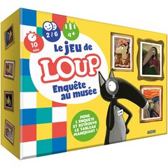   Jeu Du Loup - Enquête Au Musée  50x205x145mm