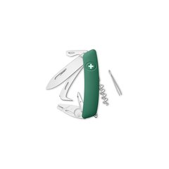 Swiza  Couteau Suisse SWIZA HO05 TICK TOOL, vert R  Lame 75mm