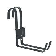 Louis Moulin  Lot de 2 supports crochet pour jardinière anthracite 18 cm Gris anthracite 18cm