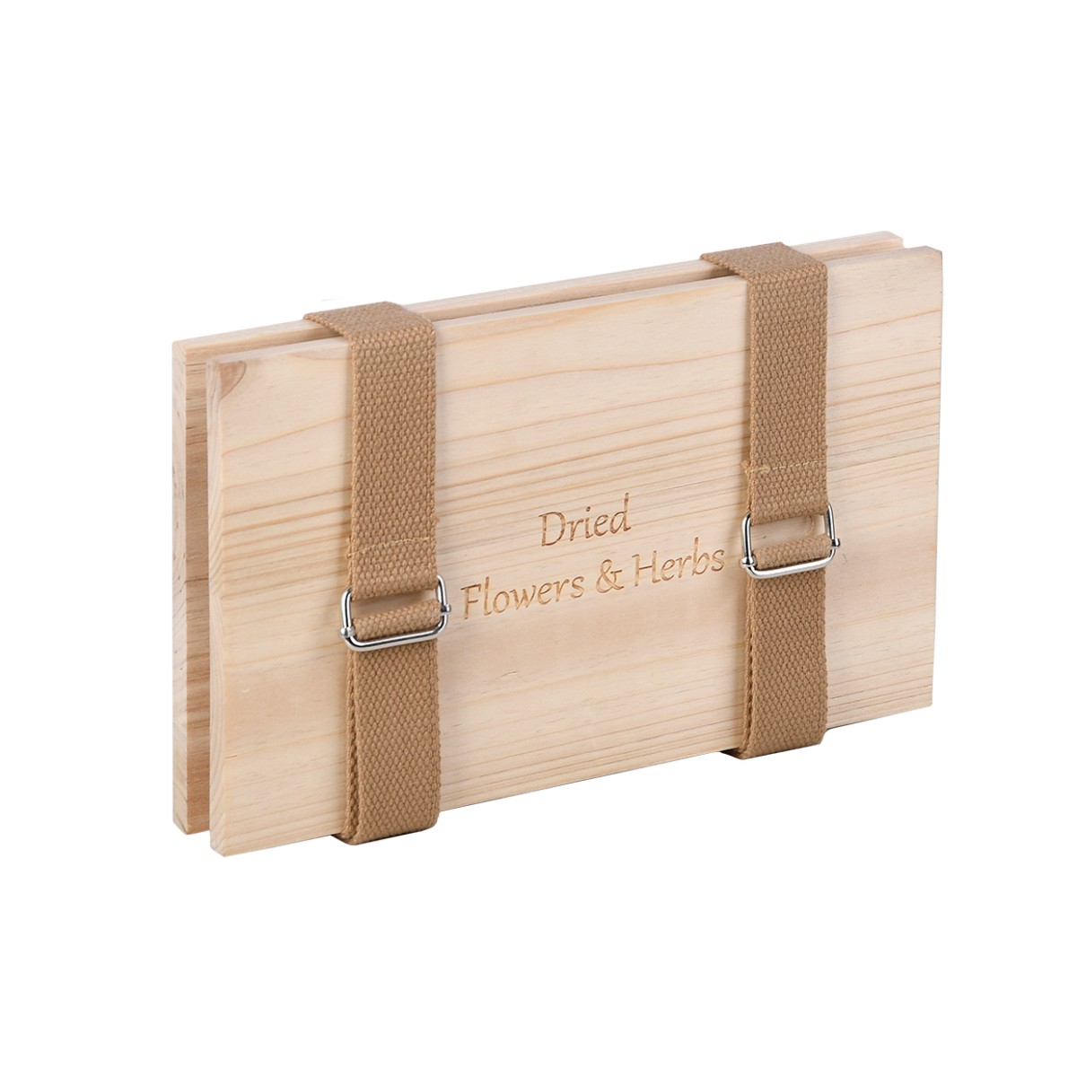 Esschert Design Esschert Design Presse fleurs et herbes avec corde Sans couleur 23x14.4x5cm