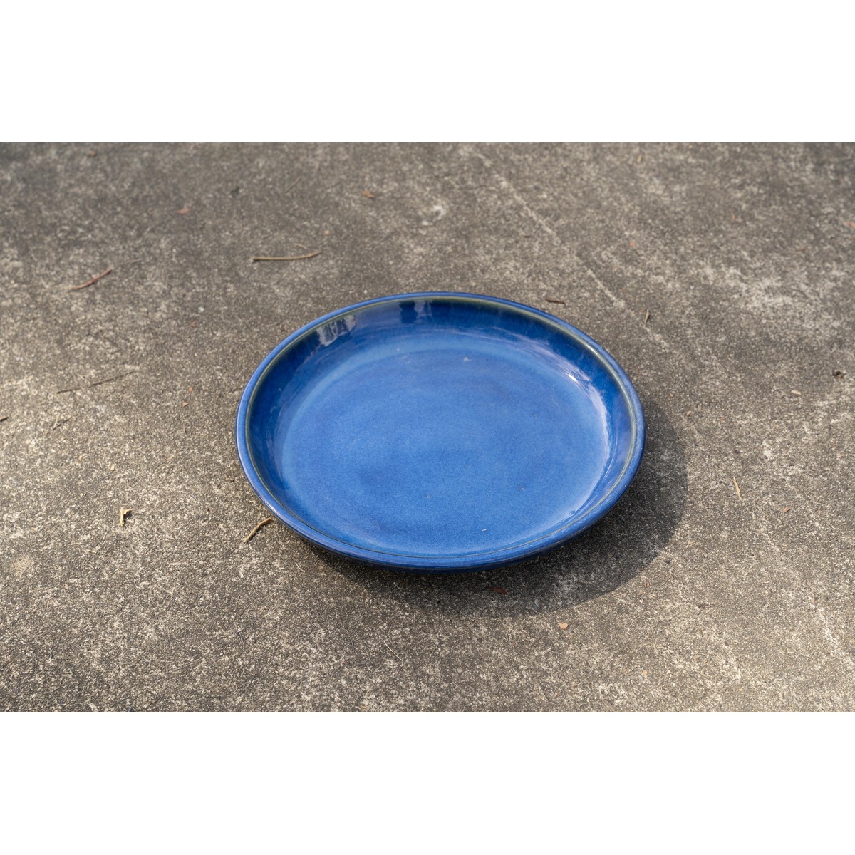Schilliger Sélection Soucoupe Poterie Trading Soucoupe Ronde Bleu XXXL Bleu roi 45x5cm