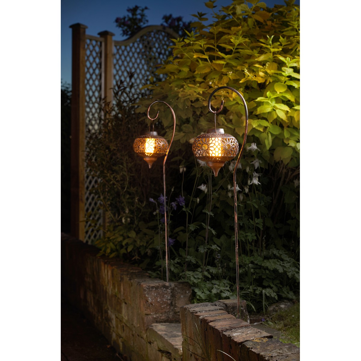 Smart Solar  Lanterne Osman x2 Sans couleur 15x92cm