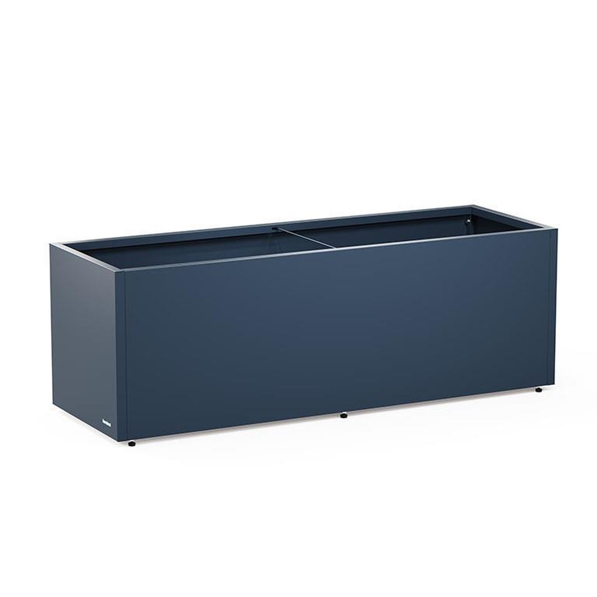   Metal Planter 50 150x50x50cm Antracita Gris anthracite 150x50x50cm