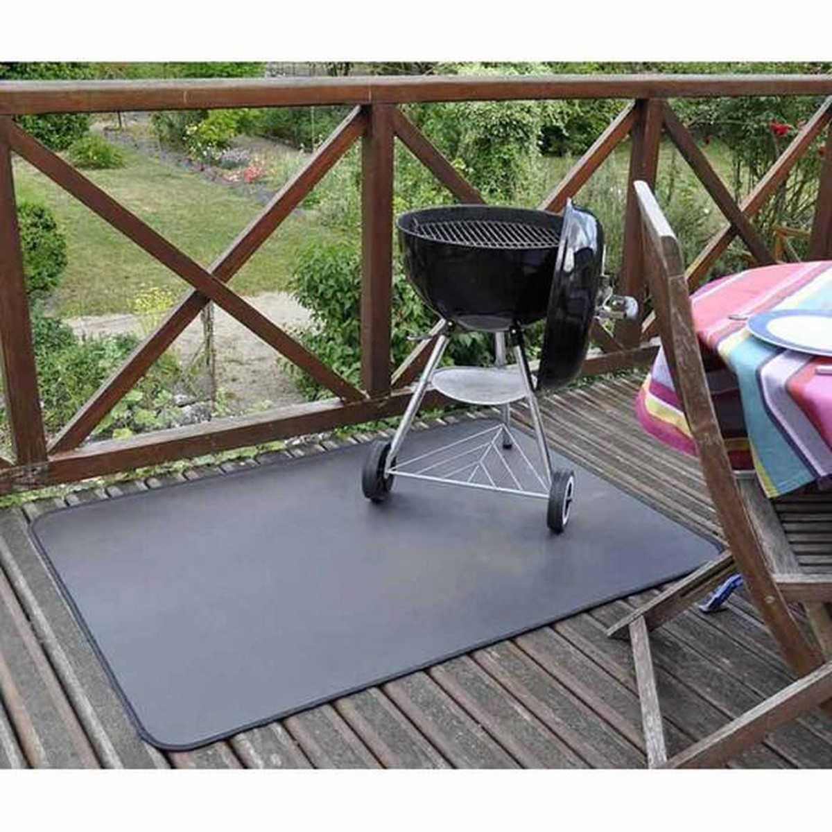 Jardi d'jo  Tapis De Protection - Barbecue  100X120cm