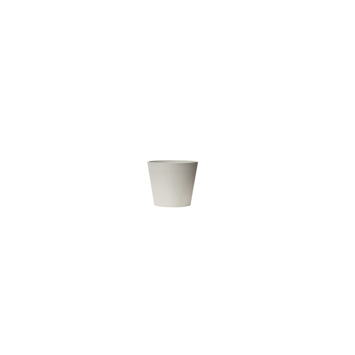  NOVA VITA Pot à cône tronqué 20 Artplast Blanc albâtre Ø201x176mm 4L