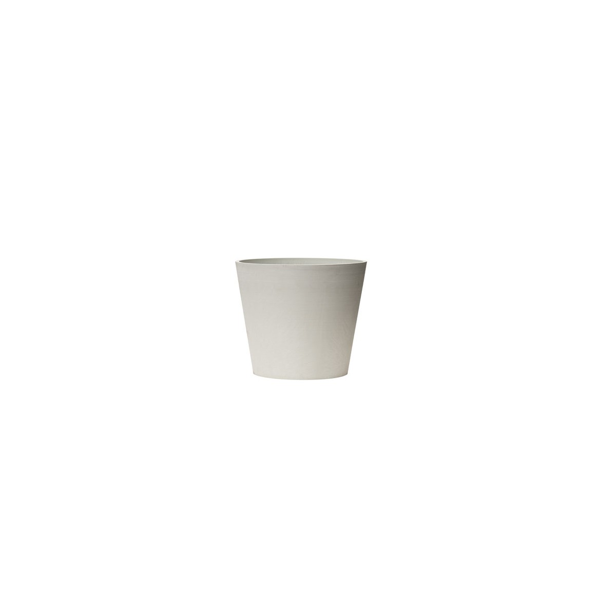  NOVA VITA Pot à cône tronqué 30 Artplast Blanc albâtre Ø278x247mm 10L
