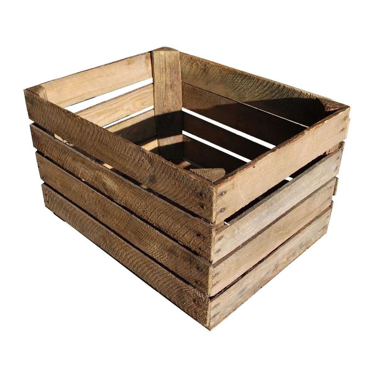 Caisses à Pommes Amish En Bois – 1/2 Boisseau – Lot De 3 – Brutes, Non Finies