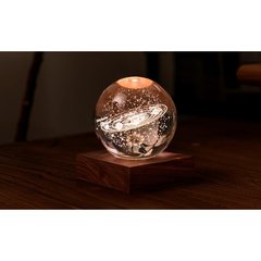   Lumière Cristal Ambre Système Solaire Sans couleur 8x8x12cm