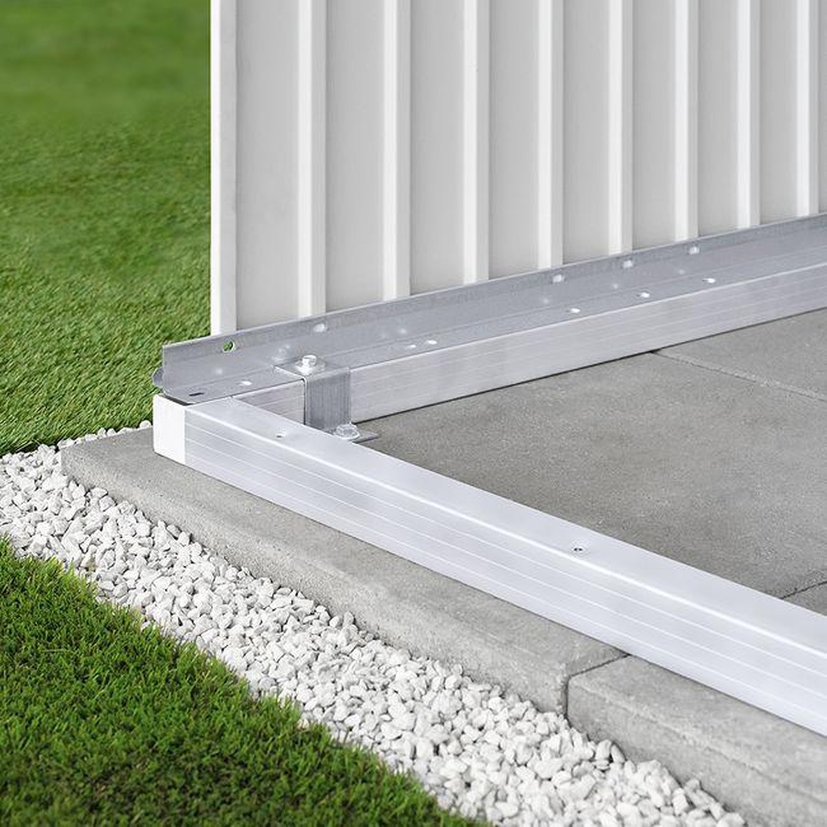 Biohort Armoire à outils Cadre de sol pour armoire à outils 190cm LARGE  186x150x4cm