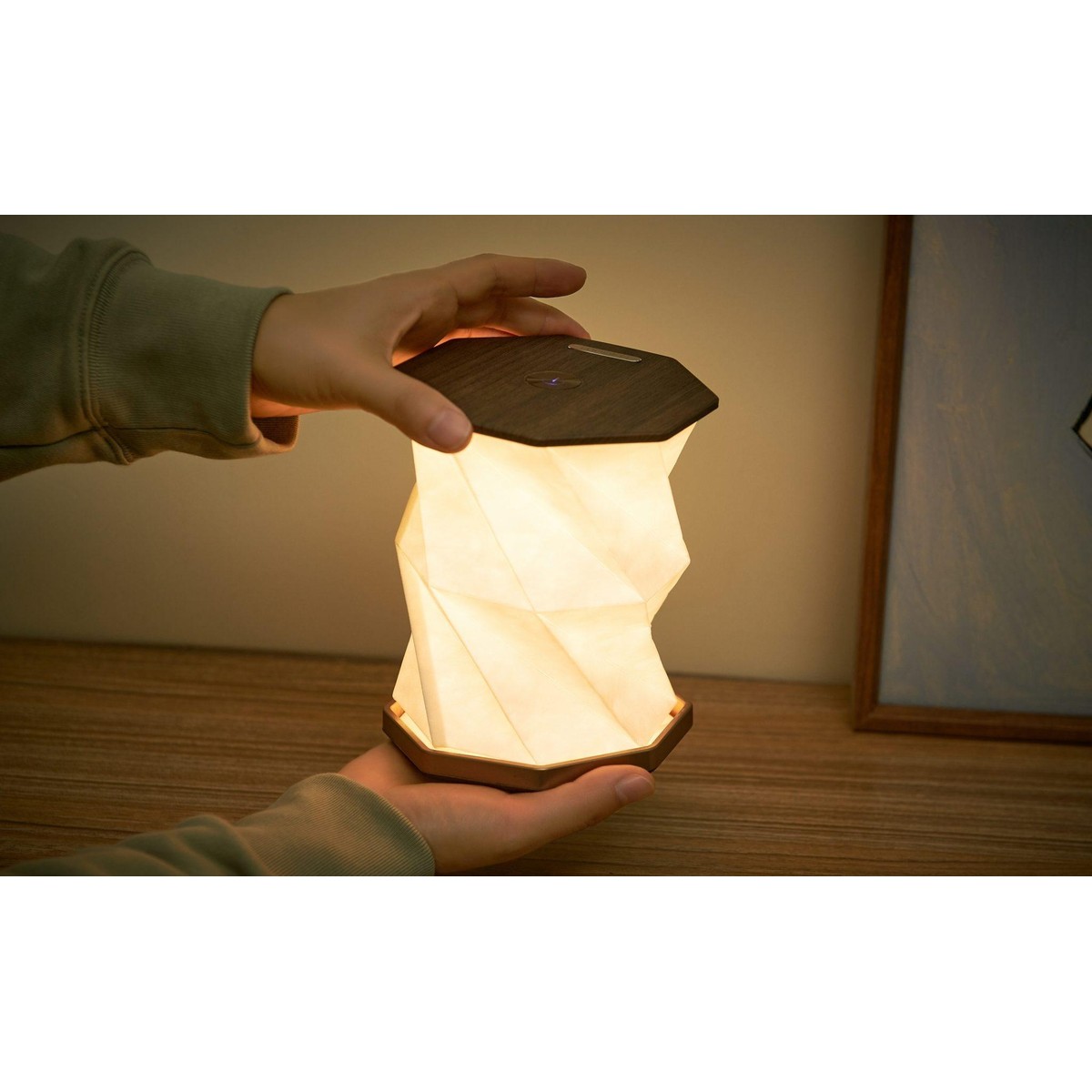   Lampe Twist Hexagon  12.1x12.1x18cm