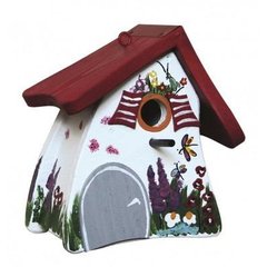  Vogevilla Nichoir Mini La Magie du Jardin Blanc albâtre 21x21x23cm