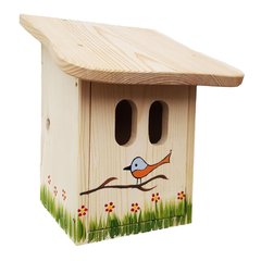  Vogevilla Cabane Rougequeue  15x15.5x26cm