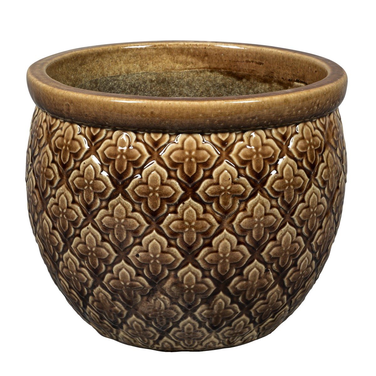 Schilliger Sélection Singapore Pot Singapore XL Brun caramel Ø46cmxH38cm