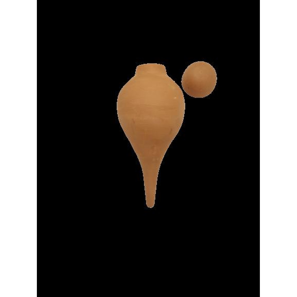  Ollas à Planter Ollas Sabeur Nature Brun terre de Sienne 9x23cm 40cl
