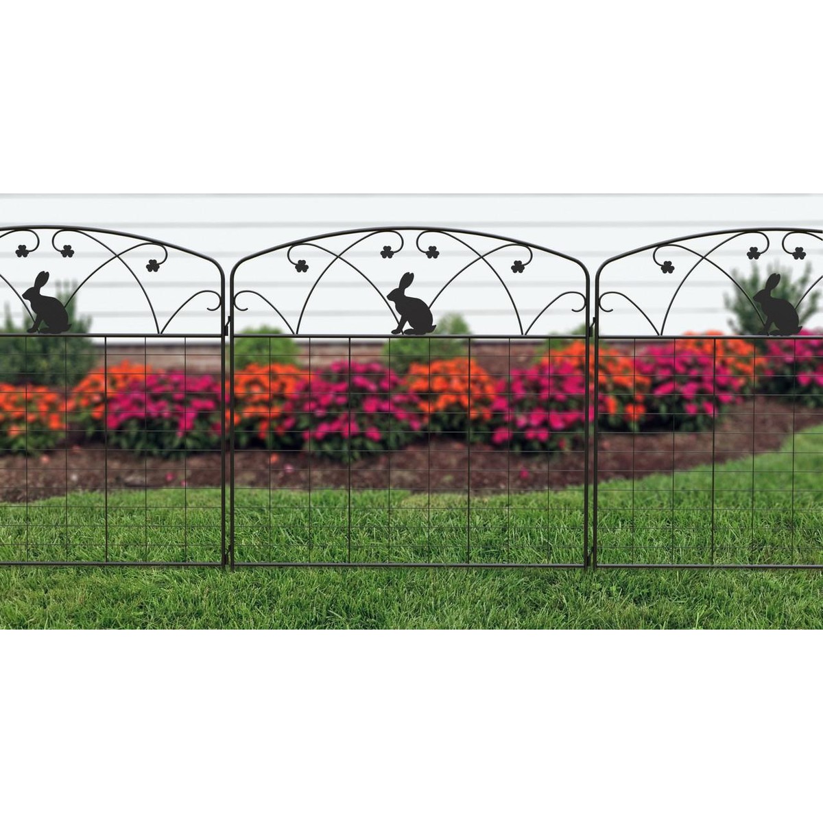 Panacea Products  CLôture bordure Lapin Noir  92x92cm