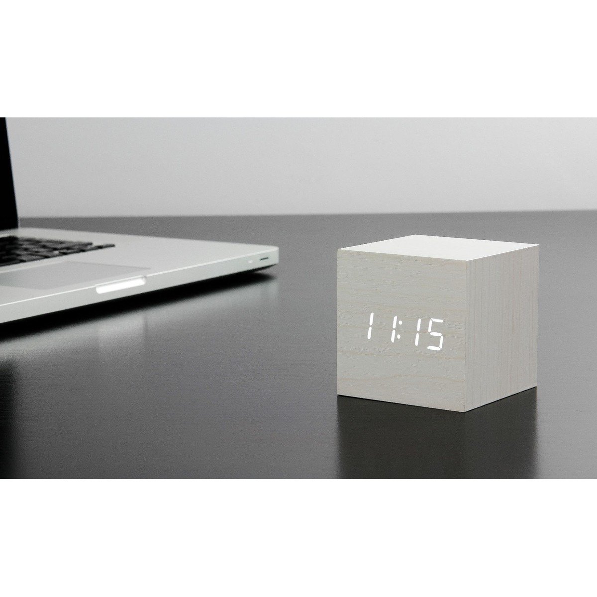   Horloge Cube click Sans couleur 