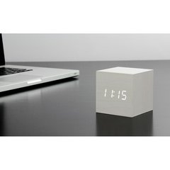   Horloge Cube click Sans couleur 